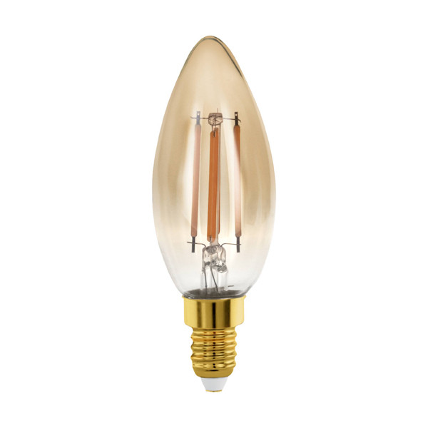 Eglo LED lamp E14 | Kaarslamp C35 | Filament | Amber | 1700K | Dimbaar | 4W (28W)  LEG00019 - 1