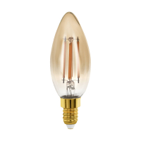 Eglo LED lamp E14 | Kaarslamp C35 | Filament | Amber | 1700K | Dimbaar | 4W (28W)  LEG00019
