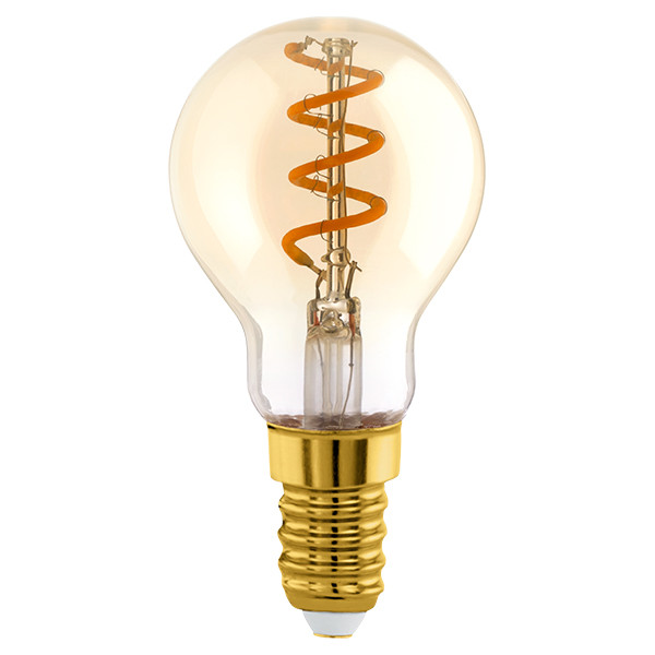 Eglo LED lamp E14 | Kogel P45 | Filament | Goud | 2000K | Dimbaar | 4W (15W) LEG00005 - 1