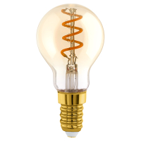 Eglo LED lamp E14 | Kogel P45 | Filament | Goud | 2000K | Dimbaar | 4W  LEG00005