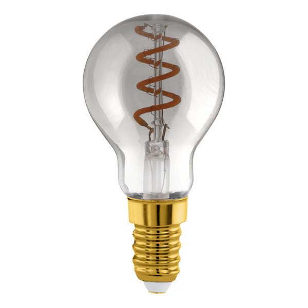 Eglo LED lamp E14 | Kogel P45 | Filament | Smokey | 2000K | Dimbaar | 4W (11W) LEG00029 - 1