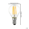 Eglo LED lamp E14 | Peer P45 | Helder | 2700K | Dimbaar | 4.5W LEG00725 - 3