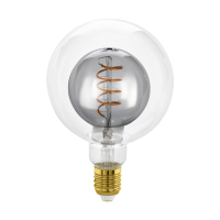Eglo LED lamp E27 | Bol G125 | Filament | Smokey | 2000K | Dimbaar | 2W  LEG00244