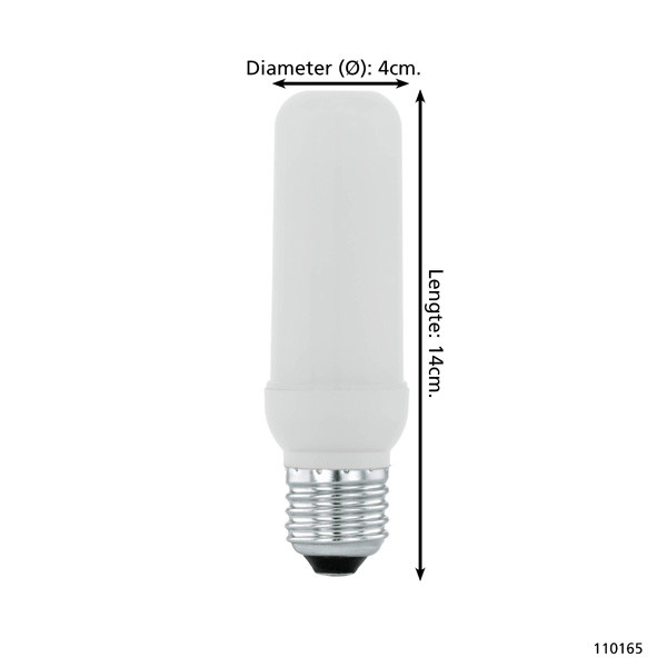 Eglo LED lamp E27 | Buislamp T40 | 1600K | Mat | 3W LEG00704 - 5