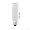 Eglo LED lamp E27 | Buislamp T40 | 1600K | Mat | 3W LEG00704 - 5