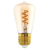 Eglo LED lamp E27 | Edison ST48 | Filament | Goud | 2000K | Dimbaar | 4W  LEG00007