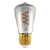 Eglo LED lamp E27 | Edison ST48 | Filament | Smoky | 2000K | Dimbaar | 4W (11W)  LEG00031 - 1
