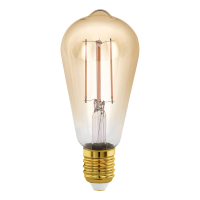 Eglo LED lamp E27 | Edison ST64 | Filament | Amber | 1700K | Dimbaar | 4W (28W)  LEG00017