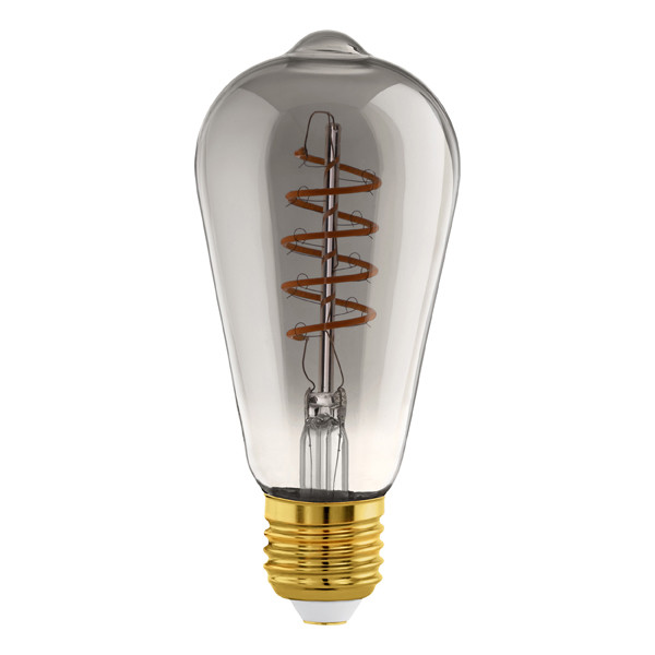 Eglo LED lamp E27 | Edison ST64 | Filament | Smoky | 2000K | Dimbaar | 4W (11W)  LEG00023 - 1