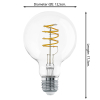 Eglo LED lamp E27 | Globe G125 | Helder | 2700K | 7.3W LEG00495 - 3