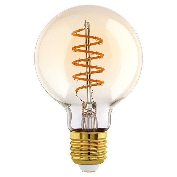 Eglo LED lamp E27 | Globe G80 | Filament | Goud | 2000K | Dimbaar | 4W (25W) LEG00002 - 1