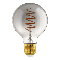 Eglo LED lamp E27 | Globe G80 | Filament | Smoky | 2000K | Dimbaar | 4W (11W)  LEG00021