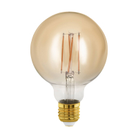 Eglo LED lamp E27 | Globe G95 | Filament | Amber | 1700K | Dimbaar | 4W (28W)  LEG00014