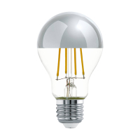 Eglo LED lamp E27 | Peer A60 | Kopspiegel | Chroom | 2700K | 7.3W (60W)  LEG00010