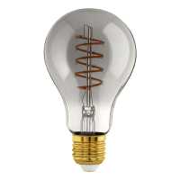 Eglo LED lamp E27 | Peer A75 | Filament | Smoky | 2000K | Dimbaar | 4W (11W)  LEG00020