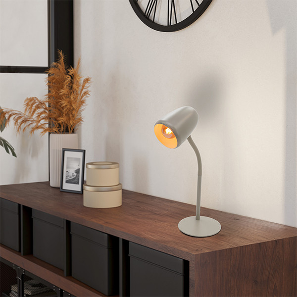 Eglo LED tafellamp 1x E14 | Carlo | Zandkleur | 18W LEG00526 - 4