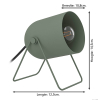 Eglo LED tafellamp 1x E14 | Tilston | Groen | 8W LEG00505 - 5