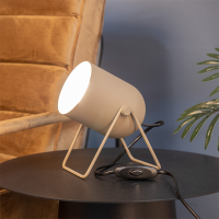 Eglo LED tafellamp 1x E14 | Tilston | Zandkleur | 8W LEG00511