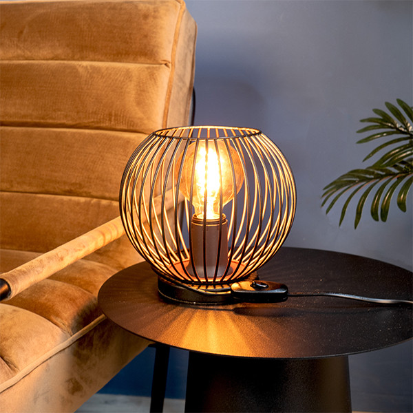 Eglo LED tafellamp 1x E27 | Almanzora | Zwart | 60W LEG00546 - 4