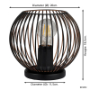 Eglo LED tafellamp 1x E27 | Almanzora | Zwart | 60W LEG00546 - 6