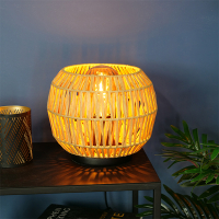 Eglo LED tafellamp 1x E27 | Sheldon | Bruin LEG00519