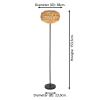 Eglo LED vloerlamp 153.5 cm | Sheldon | Zwart LEG00520 - 5