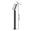 Eglo LED vloerlamp 79 cm | Ugento | 3000K | Zwart | 4.5W LEG00648 - 6