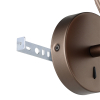 Eglo LED wandlamp GU10 | Down | Portillo | Rond | Brons | 5W LEG00583 - 3