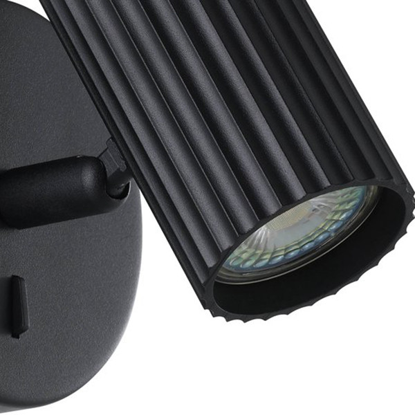 Eglo LED wandlamp GU10 | Down | Portillo | Rond | Zwart | 5W LEG00581 - 3