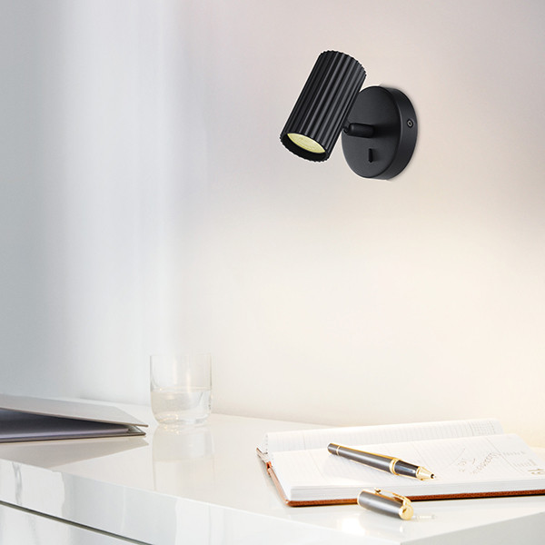 Eglo LED wandlamp GU10 | Down | Portillo | Rond | Zwart | 5W LEG00581 - 6