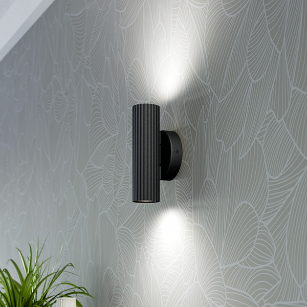 Eglo LED wandlamp GU10 | Up & Down | Portillo | Rond | Zwart | 5W LEG00541 - 4