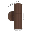 Eglo LED wandlamp GU10 | Up & Down | Tomelloso | Rond | Roestkleuren | 28W LEG00652 - 4