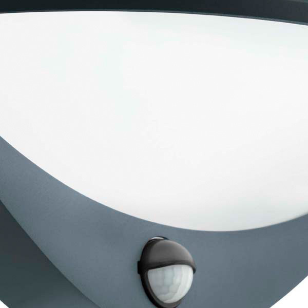 Eglo LED wandlamp met sensor | Belcreda | 3000K | IP44 | Zwart LEG00826 - 2