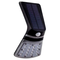 Eglo LED wandlamp met sensor | Lamozzo 1 | 3000-4000K | IP44 | Zwart LEG00809