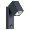Eglo LED wandlamp met sensor | Sakeda | 3000K | IP44 | Zwart LEG00824 - 1