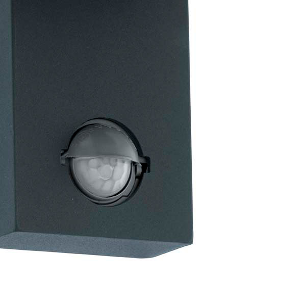 Eglo LED wandlamp met sensor | Sakeda | 3000K | IP44 | Zwart LEG00824 - 2