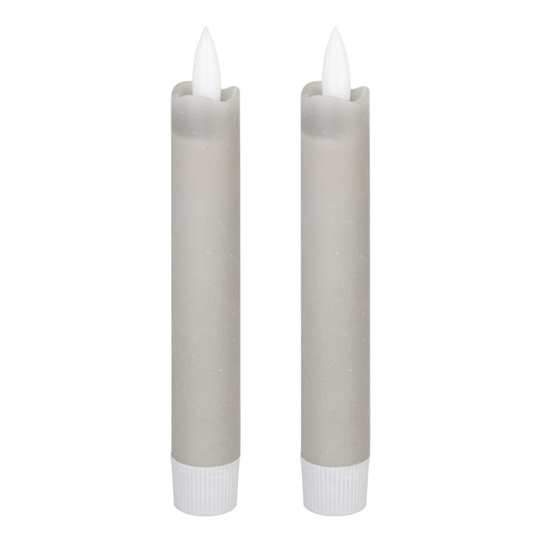 Eglo Led dinerkaars 2,2 x 15 cm | Grijs | 2 stuks LEG00640 - 1