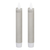 Eglo Led dinerkaars 2,2 x 15 cm | Grijs | 2 stuks LEG00640 - 1