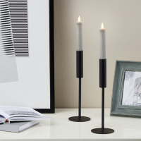 Eglo Led dinerkaars 2,2 x 15 cm | Grijs | 2 stuks LEG00640