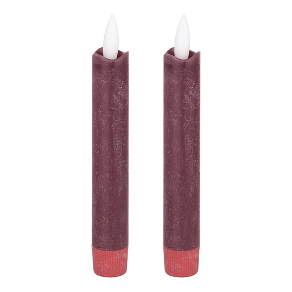 Eglo Led dinerkaars 2,2 x 15 cm | Rood | 2 stuks LEG00638 - 1