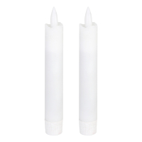 Eglo Led dinerkaars 2,2 x 15 cm | Wit | 2 stuks LEG00636