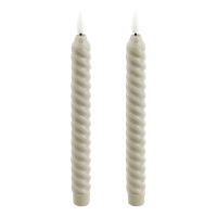 Eglo Led dinerkaars 2,2 x 25 cm | Beige | 2 stuks LEG00630