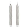 Eglo Led dinerkaars 2,2 x 25 cm | Grijs | 2 stuks LEG00631 - 1