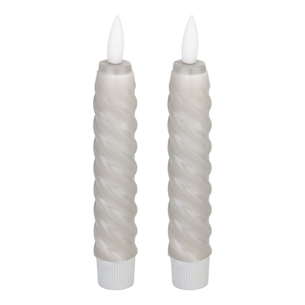 Eglo Led dinerkaars 2,3 x 15 cm | Grijs | 2 stuks LEG00628 - 1