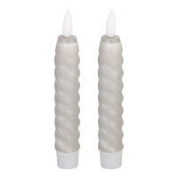 Eglo Led dinerkaars 2,3 x 15 cm | Grijs | 2 stuks LEG00628