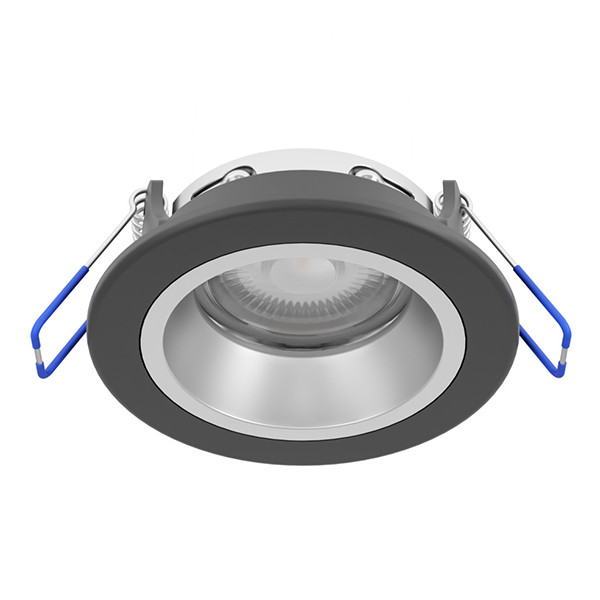 Eglo Led inbouwspot | Rond | 2700-4000-6500K | Ø 68mm | IP44 | Dimbaar | Zwart | 4.8W LEG00601 - 1