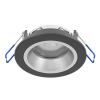 Eglo Led inbouwspot | Rond | 2700-4000-6500K | Ø 68mm | IP44 | Dimbaar | Zwart | 4.8W LEG00601 - 1