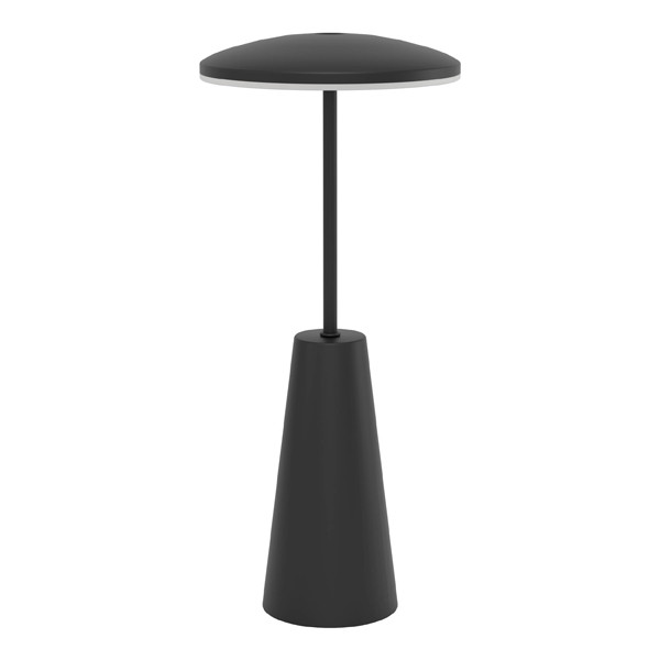 Eglo Oplaadbare tafellamp | Piccola | 2400-4000K | IP54 | 2.8W | Zwart  LEG00114 - 1