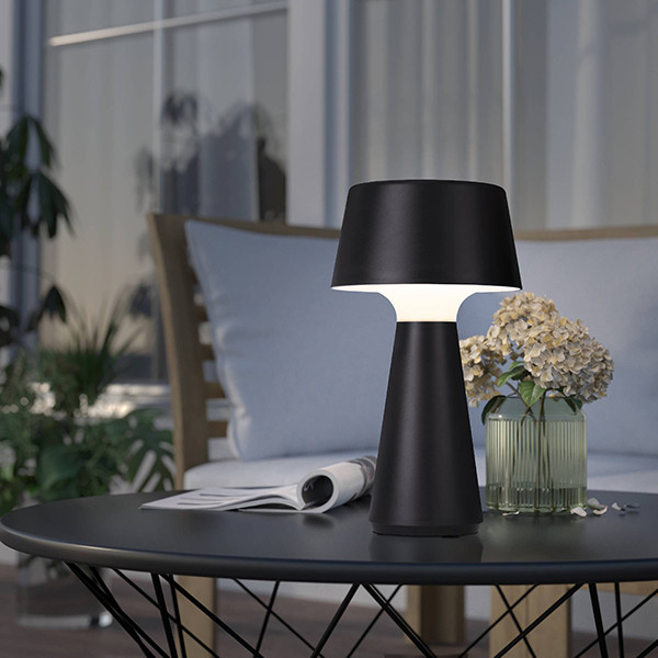 Eglo Oplaadbare tafellamp | Scorrano | 2200-4000K | Dimbaar | 3W | Zwart LEG00068 - 2