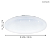 Eglo Plafondlamp | Frania-S | Ø 43 cm | 3000K | 3600 lumen | IP20 | 33W  LEG00352 - 3